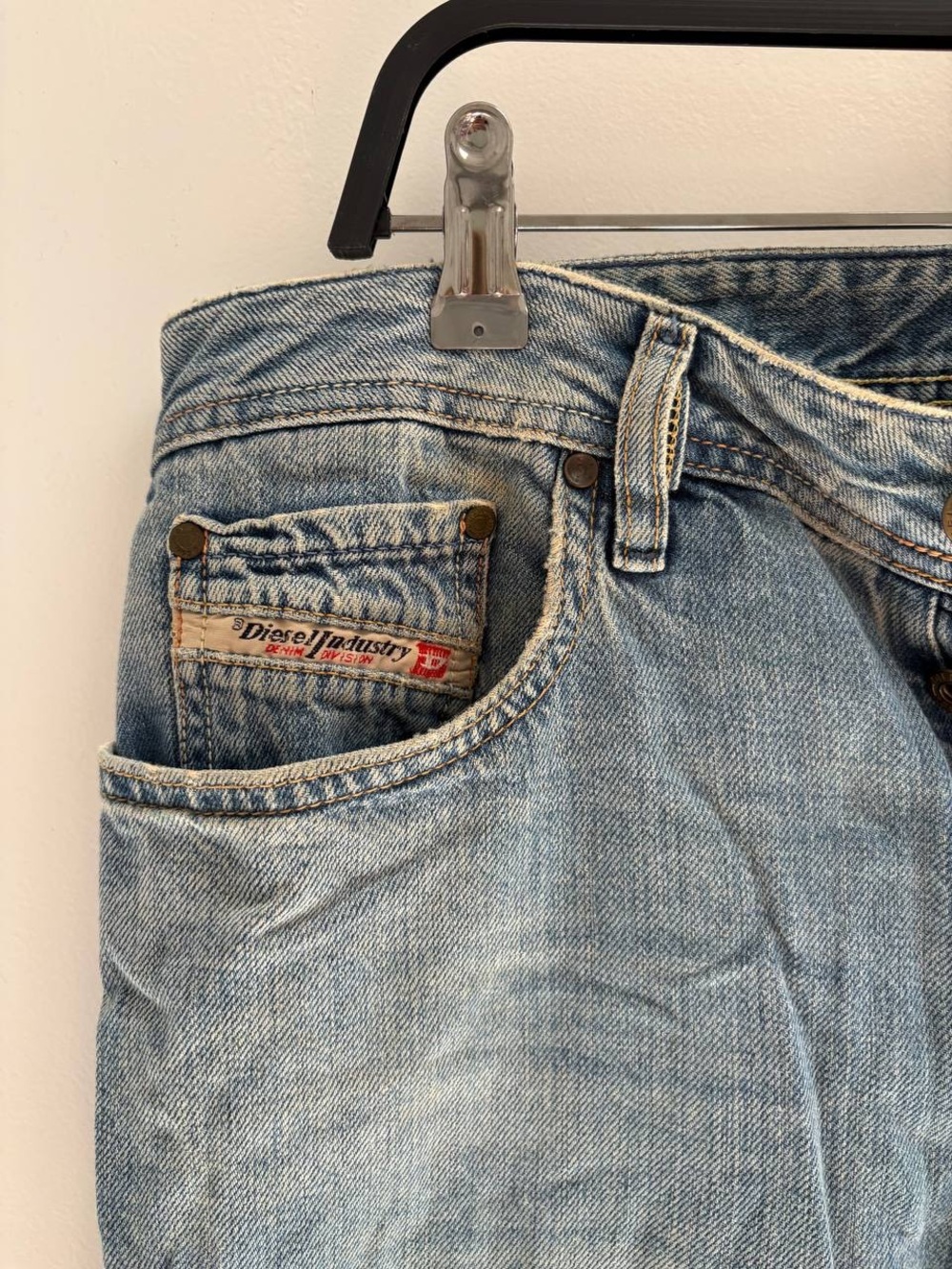 Vintage Diesel Made in Italy Jeans Men’s Size 30 Blue 100% Cotton Y2K 2004
